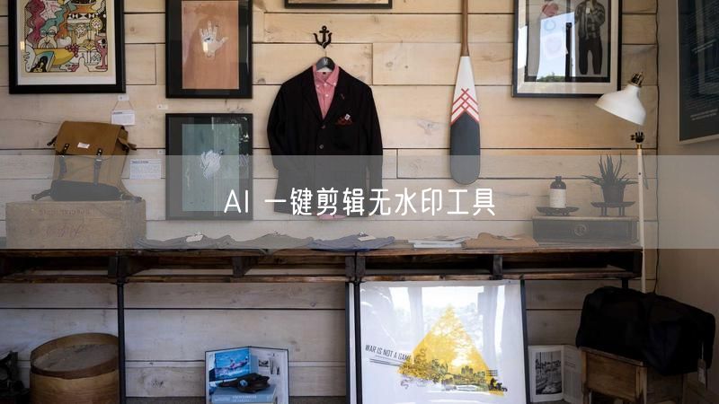 AI 一键剪辑无水印工具
